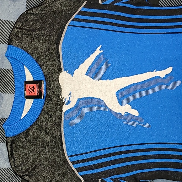 WWE. Roman Reigns. ITS MY YARD.  Holiday sweater. Men's size Large - Picture 7 of 13